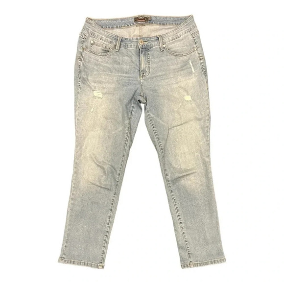 Torrid Boyfriend Straight Vintage Stretch Mid-Rise Relaxed Jeans Size 10 S - Picture 2 of 8